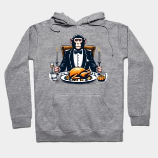 Happy Thanksgiving Monkey Hoodie